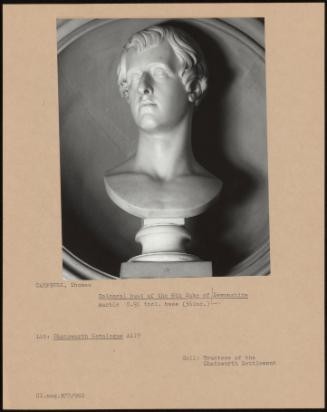 Colossal Bust Of The 6th Duke Of Devonshire