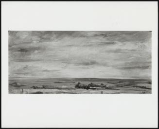 Cloud Study with Marshlands, ca. 1820-1825, (Sky Study Over Marshland)