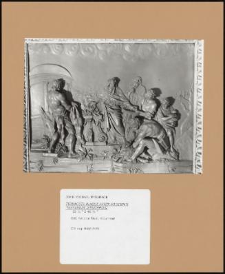 Terracotta Plaque after Poussin's 'testament D'eudamidas'