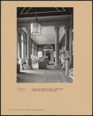 Original Sculpture Gallery- Looking West Towards The Temple Of The Graces