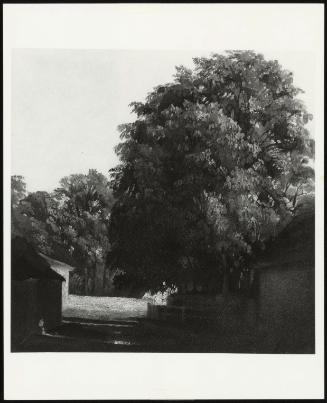 Landscape with Chestnut Tree