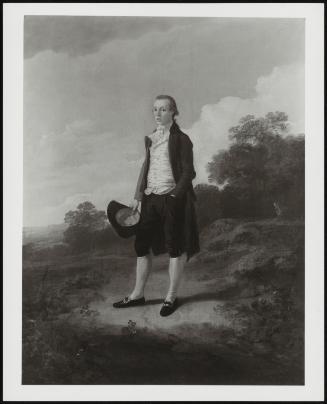 George Biggin, 1783 (Full-Length Portrait of George Biggin, Esq., Standing in a Landscape)