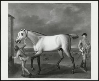 The Duke Of Hamilton's Grey Racehorse, 'victorious, ' At Newmarket