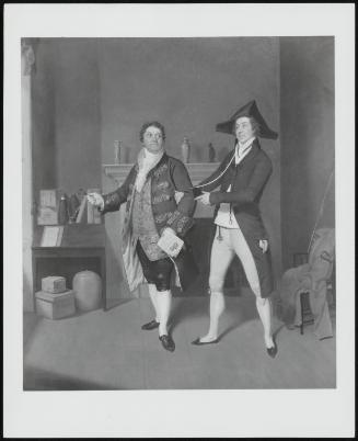 John Quick and Fawcett in Thomas Morton's Play the Way to Get Married