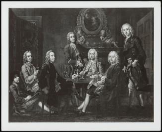 Conversation Piece, C Mid 1740's (Lord Chesterfield And His Friends)