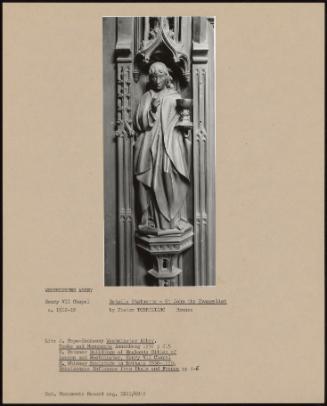 detail: Statuette - St John The Evangelist