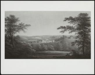 View Of Easby Hall, Easby Abbey And Paris Church With The Town Of Richmond, Yorkshire In The Background, C 1777