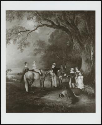 Miss Catherine Heyrick With The Palmer Children, 1827 (Miss Heyrick With The Children Of The Palmer Family)