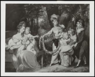 Mrs Casamajor With Eight Of Her Twenty-Two Children, 1779