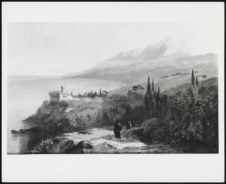 Mount Athos And The Monastery Of Stavroniketes, 1857