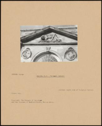 Bacchic Bull–Pediment (detail)