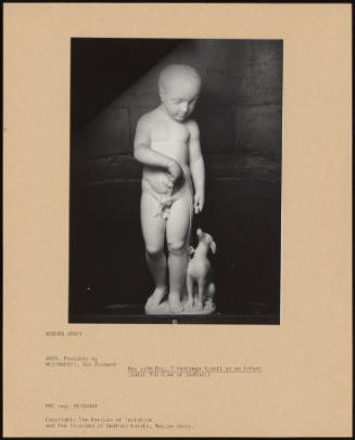 Boy with Dog, Hastings Rusell as an Infant