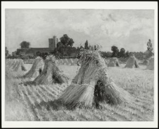 Corn Stooks by Bray Church