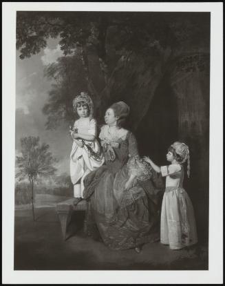 Portrait Group of Mrs. Barclay and Her Two Daughters