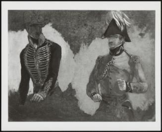 Studies Of Royal Horse Artillery Uniform, And Of An A D C, To The Commander-In-Chief, 1815