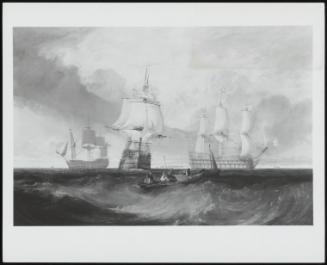 The Victory" Returning From Trafalgar (H. M. S. "Victory" Returning From the Battle of Trafalgar)"