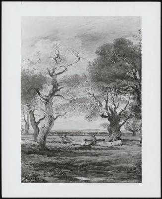 Landscape with Figures, 1816 (Landscape with Figures and Fallen Tree)