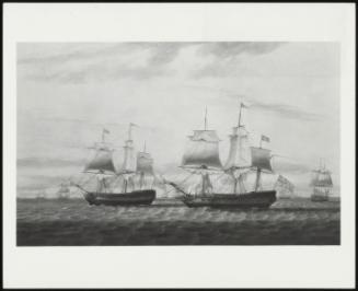 Thomas Dumar, Esq. in H. M. Ship Portland, Delivering the Leeward Island Convoy