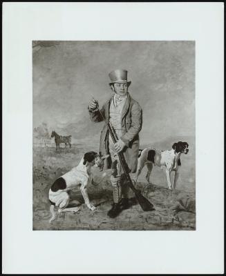 Supposed Portrait Of The Artist With A Gun And Dogs (Portrait Of The Artist With A Gun And Dogs)