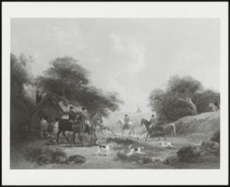 Hunting Scene: the Meet