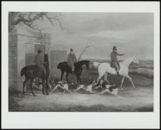 Outside The Kennels, 1844 - One Of A Set Of Six