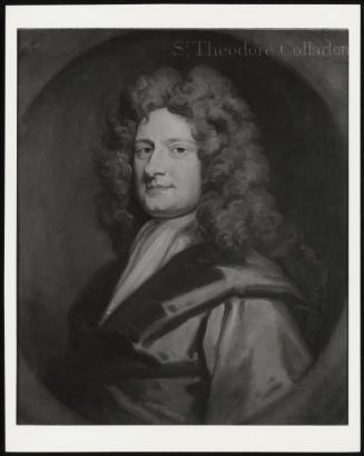 Portrait Of Sir Theodore Cottadar In A Grey Silk Robe