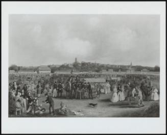 Wolverhampton Racecourse, 1837 ( a Scene on the Chester Racecourse)
