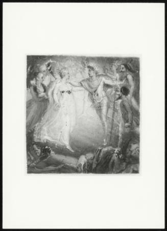 Oberon and Titania From a "Midsummer Night's Dream", Act IV, Scene I