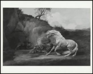 A Horse Frightened By A Lion, C 1790-5