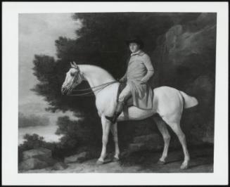 Portrait Of An Unknown Man On Horseback