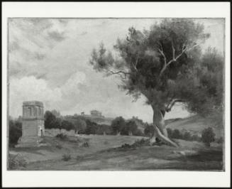 A View At Girgenti In Sicily, With The Temple Of Concord And Juno
