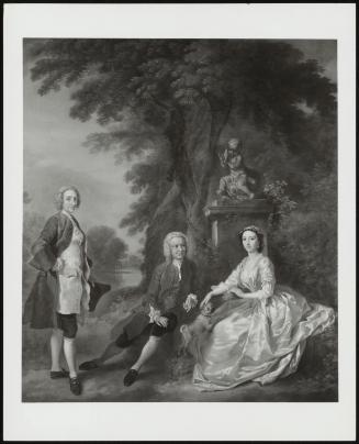 Jonathan Tyers Of Vauxhall Gardens With His Daughter, Elizabeth And Her Husband, John Wood