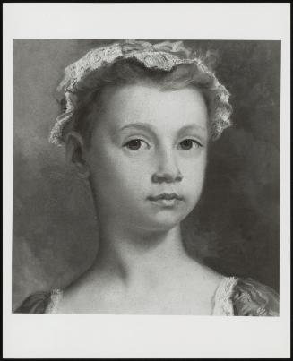 Portrait Sketch Of A Young Girl - One Of A Pair