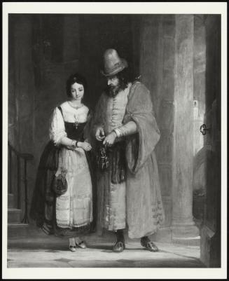 Shylock And Jessica From The 'merchant Of Venice, ' Ii, Ii