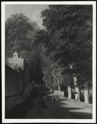 An Irish Village Scene