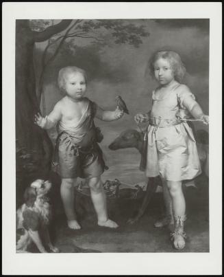 Portrait Of Lord John Hay And Charles, 3rd Marquis Of Tweedale As Children In Classical Dress