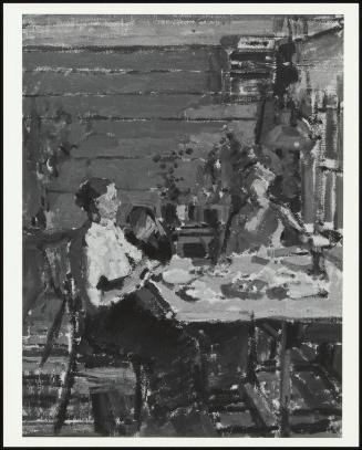 Interior Scene, Possibly In Norway