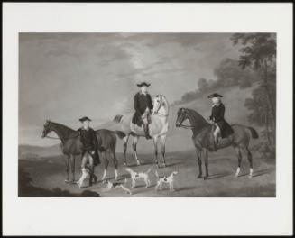 John Corbet, Esq, Sir R Leighton, Bt, And Sir J, Kynaston, Bt With Horses, 1779