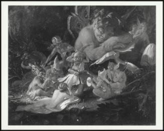 Puck And Fairies, From A Midsummer Night's Dream