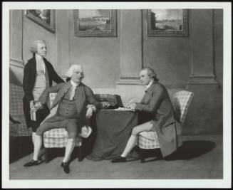Sergeant-At-Arms Bonfoy, His Son and John Clementson, Senior