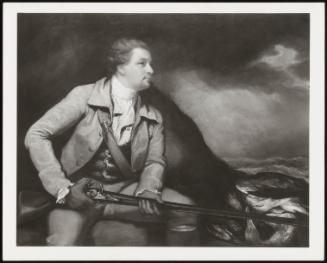 Portrait Of William Elford, Esq, Seated On A Rock Holding His Gun 1782