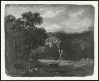 Sketch From Nature In Sion Park 1819