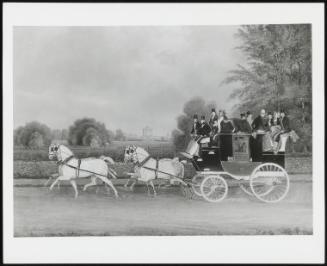 The Faringdon Coach Passing Buckland House