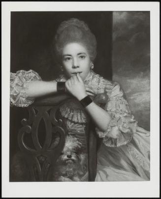 Portrait of Mrs. Abington as "Miss Prue" in Congreve's "Love for Love"