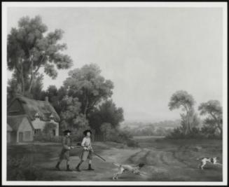 Two Gentlemen Going Shooting, 1768
