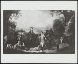 Coursing Party, C 1755-1758 (Mr And Mrs Wilson Of Hull With Their Huntservants)