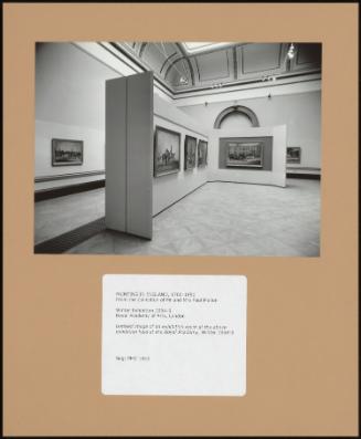 Installation image "Painting in England, 1700-1850", Royal Academy of Arts, London