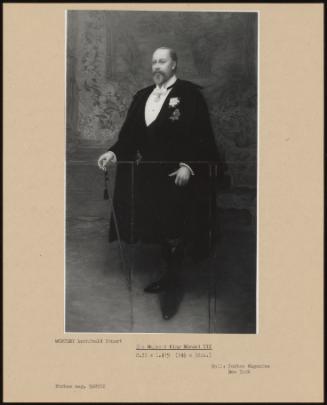 His Majesty King Edward VII