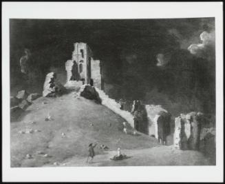 Landscape with Ruined Castle and Figures