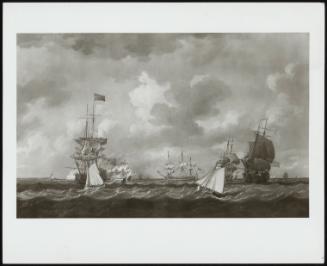 Shipping In The Channel (English Men O' War In A Swell)